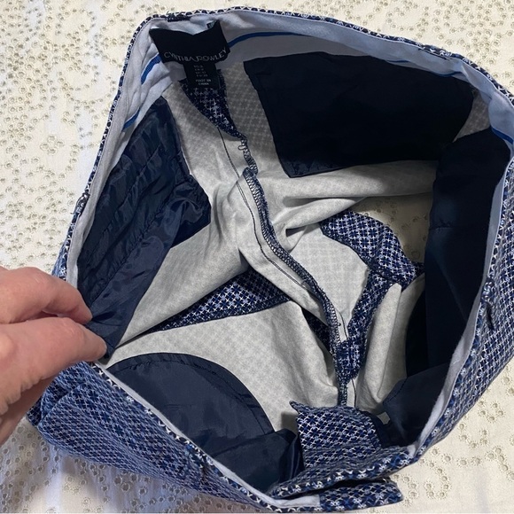 CYNTHIA Rowley printed chino shorts size 8 - Picture 6 of 11